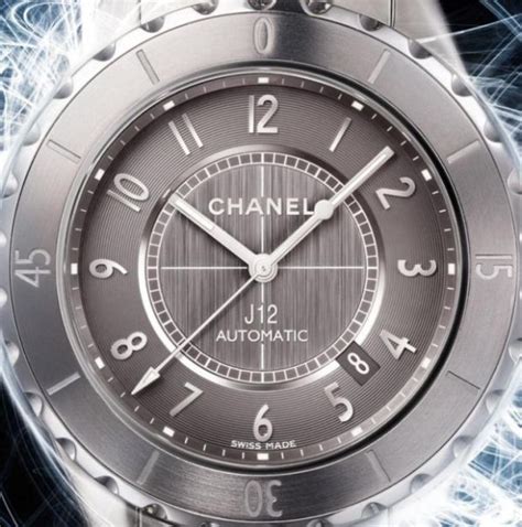 watch face chanel j12 titanium replica